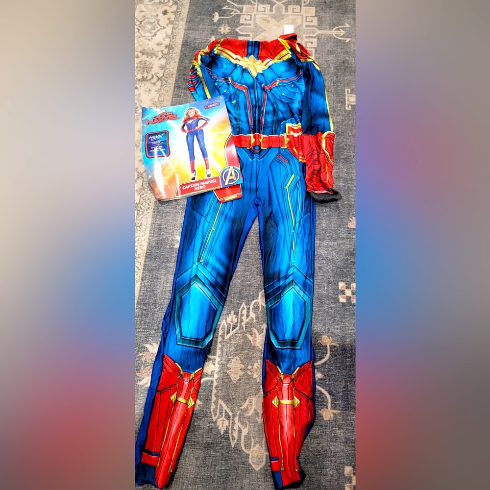 Captain Marvel adult costume